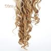 Perucă ondulată blondă Tenfyer, la modă pentru femei, cu păr natural ondulat, peruci cosplay