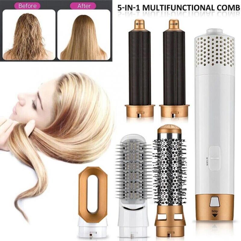 5-in-1 Haarstyler Airwrap Air Styler mit Heißluftbürste Haartrockner, Glätteisen Wickler