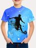 T-shirt pour Enfants Mode Impression 3D Été Manches Courtes Personnalisé Hip-Hop Confortable Col Rond Haut de Sport