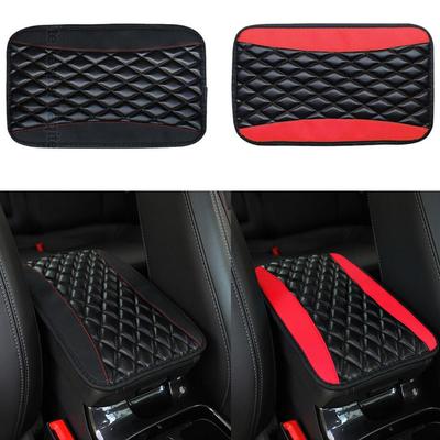 Auto Armrest Cushion Cover Leather Center Console Box Interior Universal Car Rest Pad Arm Soft Accessories Padding Car Prot I7L3