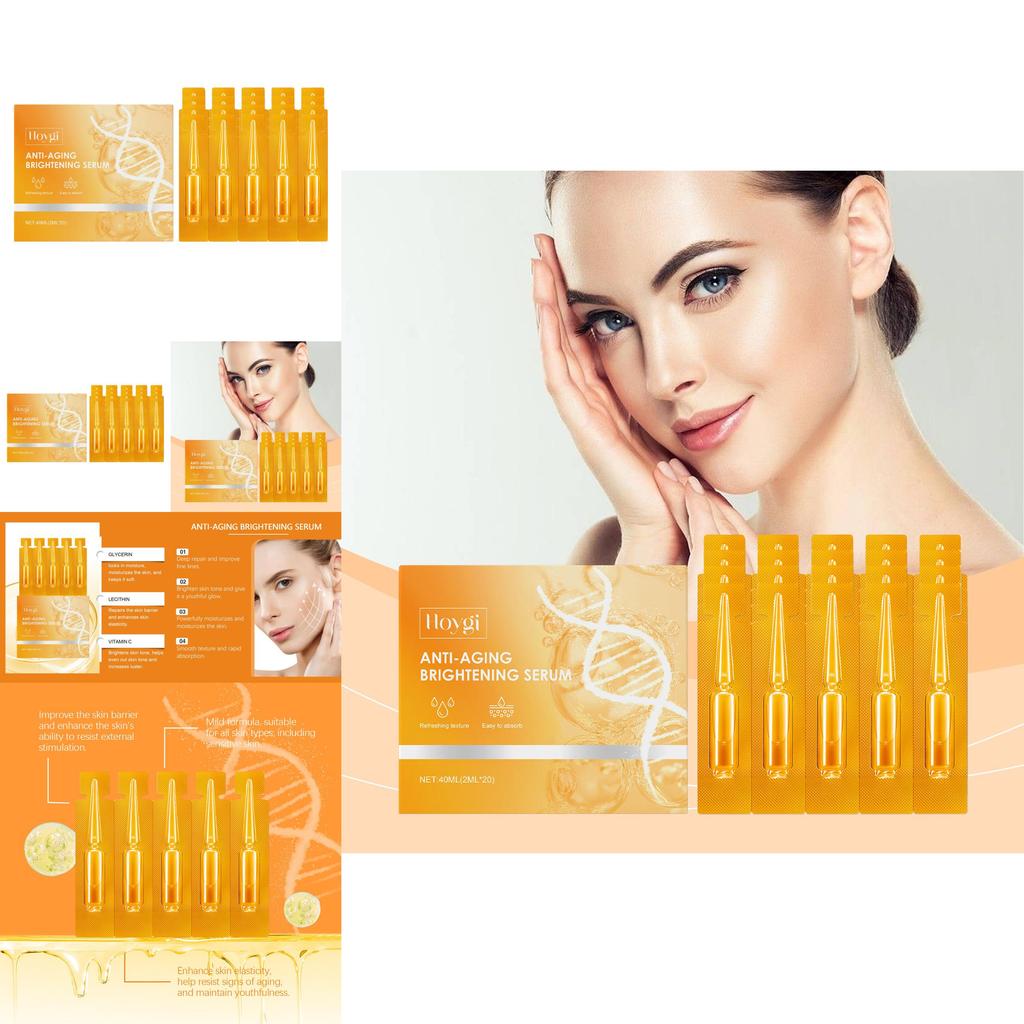 Hoygi Brightening Serum Nourishing Moisturizing Hydrating Youthful Skin Elixir 40ml