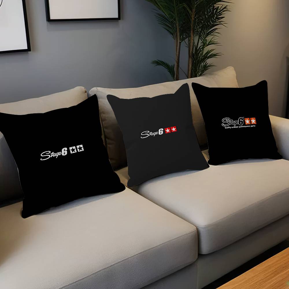 Fashion S-Stickers S-Stages 6 Pillow Anime Pillow Sofa Bed Head Pillow Cover Cushion Cover 45X45 Cm Fashion