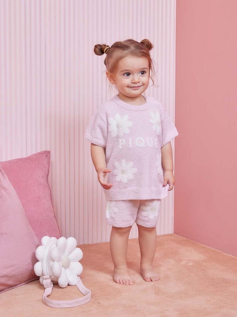 BABY Smoothy Gänseblümchen JQD Pullover PBNT251483PNK70