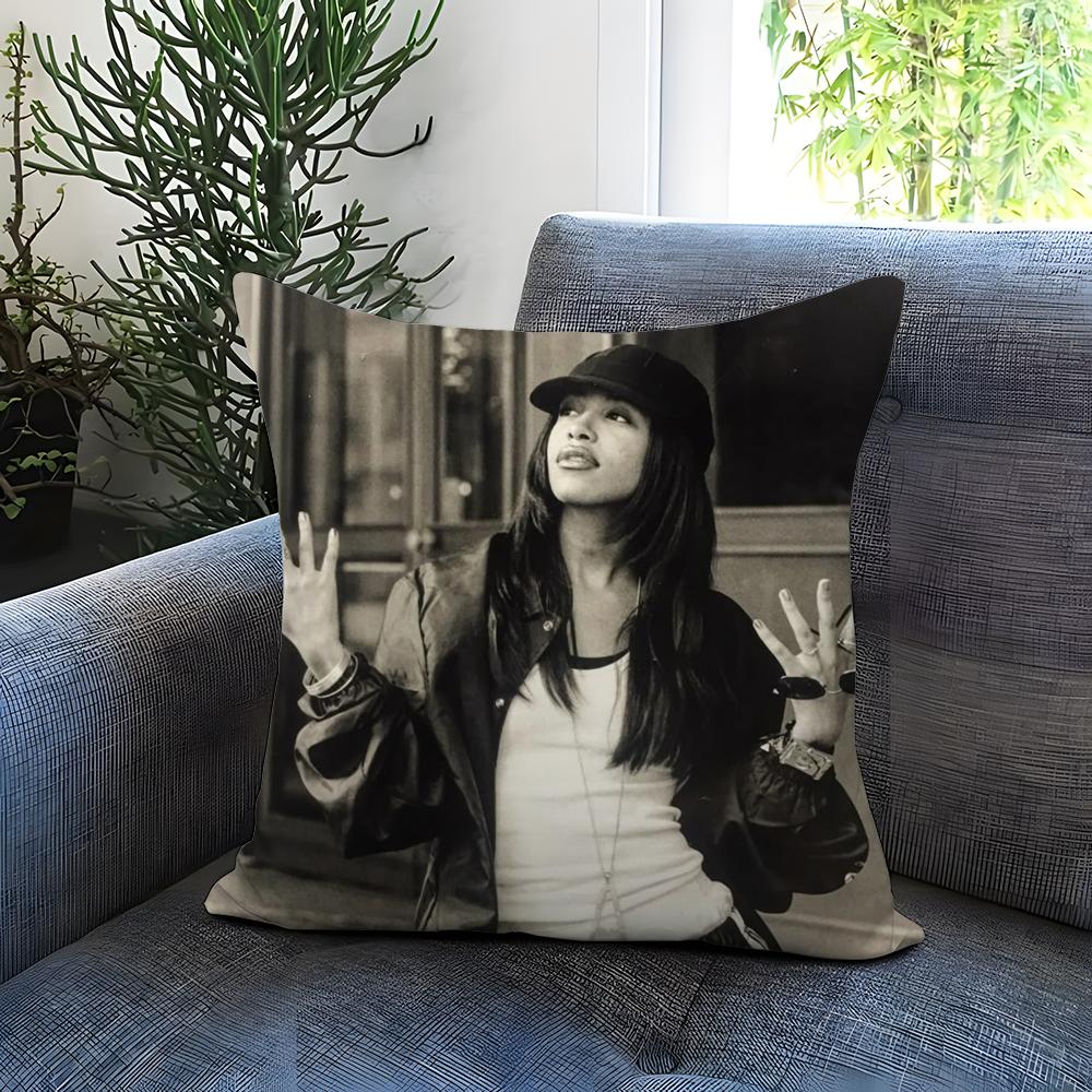 Popular A-AAaliyah Cushion Cover Comfortable Reversible Pillow Cover Ideal for Car Sofa Bedroom & Beyond