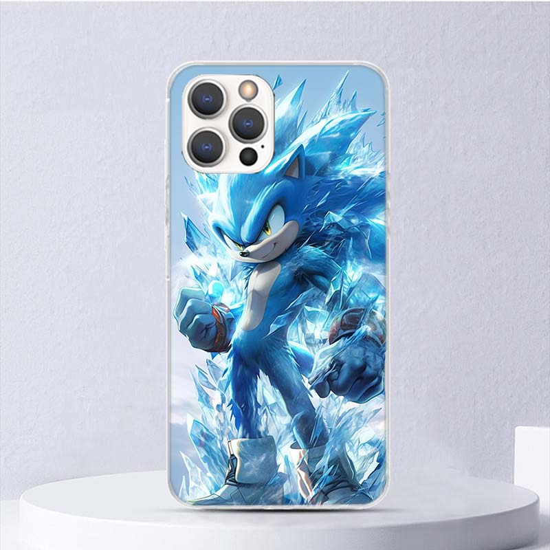 

Supersonics S-Sonics Game Soft Case For iPhone 16 17 Air 16E 15 Plus 11 12 13 Mini 14 Pro Max Phone Cover Apple 7 8 SE Coque Fun iPhone 15 Plus