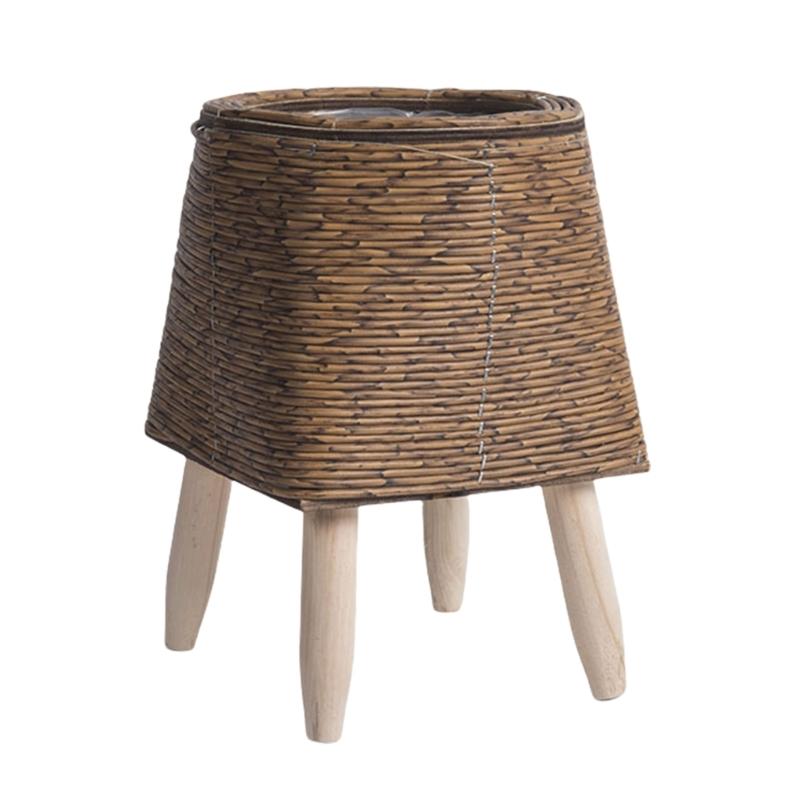 Rattan Plant Basket Indoor Handwoven Plant Pots for Planter Flowers Pots Plant Pots Decorations Laundry Basket Dropshipping