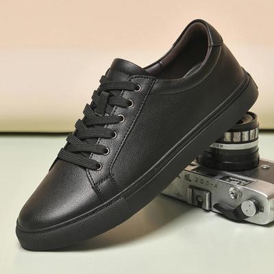 Fashion Luxury Brand Men's Sneakers Genuine Leather Casual Shoes Leisure Walk Men Shoes All-match Outdoor Skateboard Footwear For Male