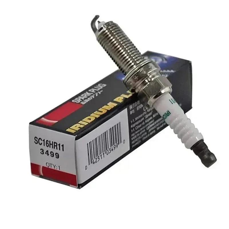 4pcs 3499 SC16HR11 Iridium Spark Plug for TOYOTA COROLLA MATRIX PRIUS C-HR CHR SCION IQ IM XD LEXUS CT200H 1.8 1.8L 2.0L