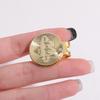 Hat Clip Ball Marker Creative Bitcoin Shaped Magnetic Golf Mark Fashion Golf Accessories Jewelry Gifts For Golfers Friends