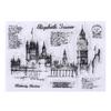 1pc Clear Stamp Transparent Silicone Stamp Spill and Splatter Rubber Stamp for Scrapbook Journal Card Making