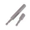 10Pcs Hex Shank Magnetic Head Screw Driver 50/100mm Screwdriver Bits H1.5-H12 Nut Driver Set Power Drill Adapter Screw Driver