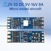 2S-3S DC 5V-16V 8A Mini RC Model Brushless ESC PWM Motor Driver ESC Board DL03 for 1104 1106 1306 Brushless Motors