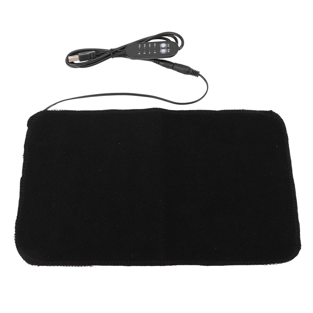 USB Heating Waist Pad Electric Heating Cloth Pet 4 Gear Adjustable Temperature Timer Heating Cloth For Back Waist Belly