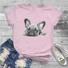 Chop Women Clothes French Bulldog Frenchie Dog Tshirt Harajuku Vintage Female Top