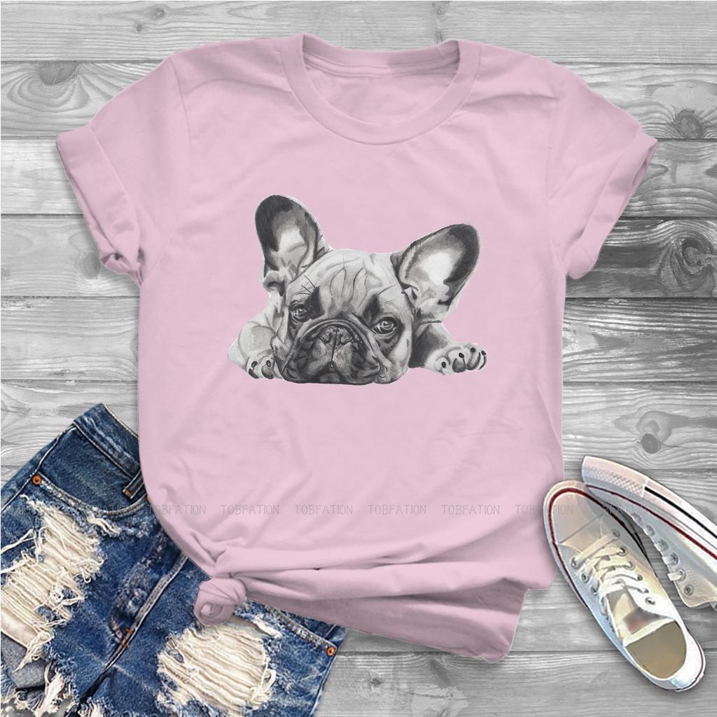 Chop Women Clothes French Bulldog Frenchie Dog Tshirt Harajuku Vintage Female Top