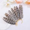 Elegant Ear Wrap Earrings Feathered Ear Cuff Earrings Ear Clip Wrap Earrings Jewelry for Women Party and Music Festival