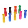 10/20pcs Bar Tip Reusable Teeth Protector Silicone Cover Straw Sleeve Straws Cap Drinking Straw