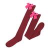 Cute Bow Boot Sock Leg Warmer High Sock for Daily Wear Cosplay Thigh High Sock Over the Knee High Boot Stocking Leg Warm