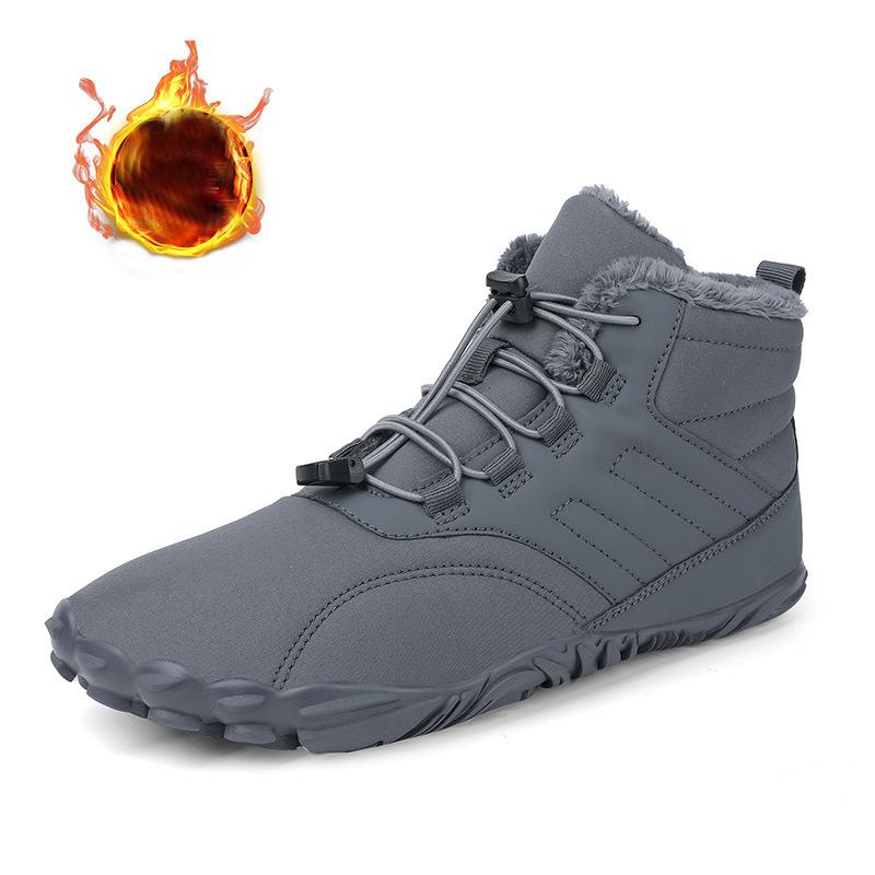 Men Women Waterproof Winter Boots Snow Barefoot Casual Shoes Outdoor Warm Work Shoes Ankle Shoes for Trekking Climbing Hiking