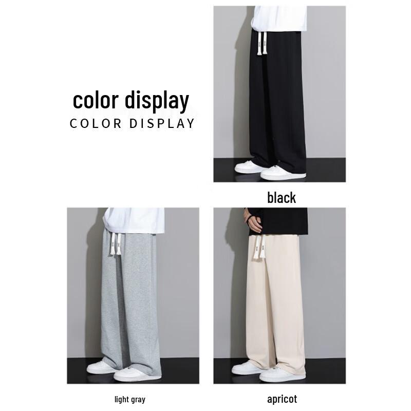 Men's Japanese Retro Loose Straight Casual Pants DFK11