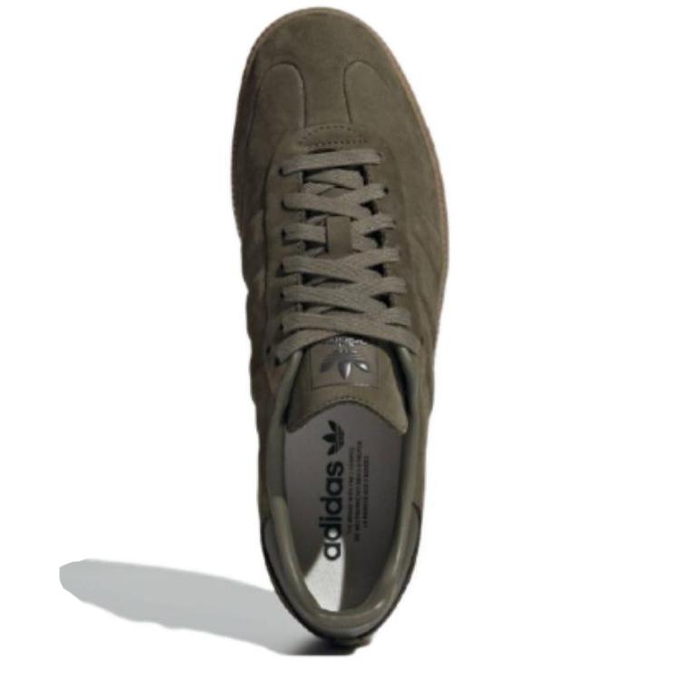 adidas Samba Olive Strata Gum Unisex Sneakers Green Shadow-Olive IG1242