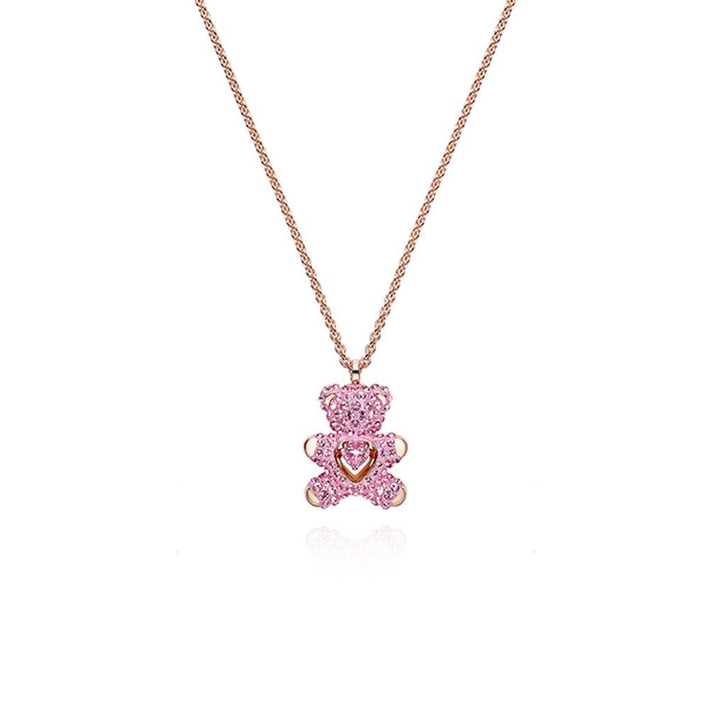 Swarovski 5642976 Teddy Bear Necklace