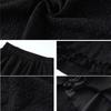 Black Skirt Women's Lace Jacquard Skirt Women's Summer Retro High Waist Mid-length Skirt Lolita Style