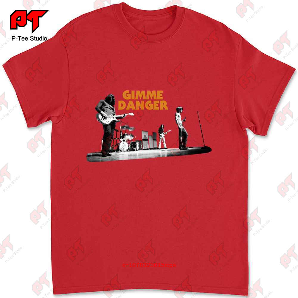 Iggy Pop The Stooges Gimme Danger Fun House Raw Power Tshirt U7WF S