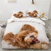 Border collie Bedding Set for Kids Boys, Cute Dog Cat Printed Duvet Cover Set, Twin/Full/Queen/King Bed Linen 200x200 140x200