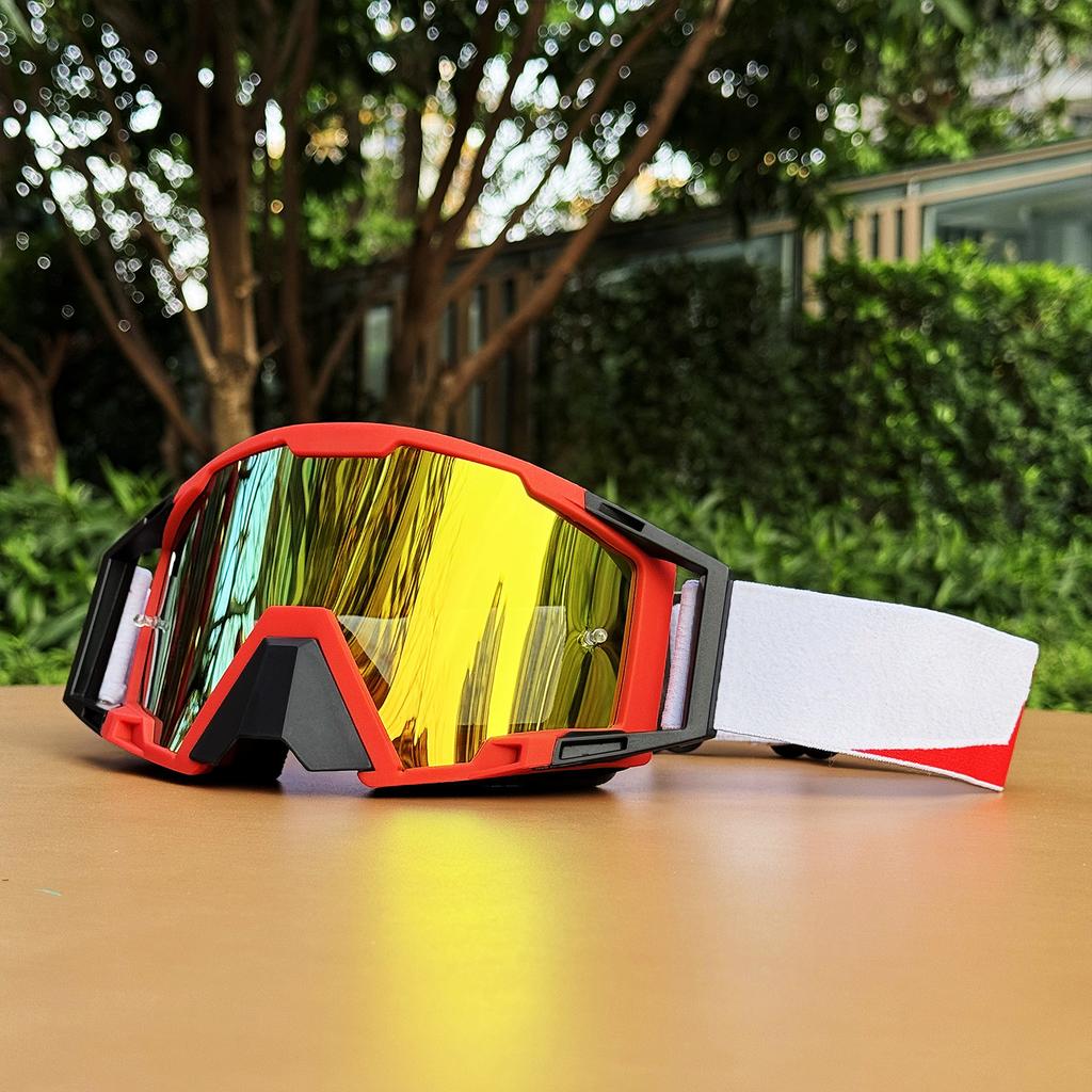 Motorcycle Goggles Men's Moto Cross Riding Windproof And Sand Resistant Detachable Off-road Helmet Glasses