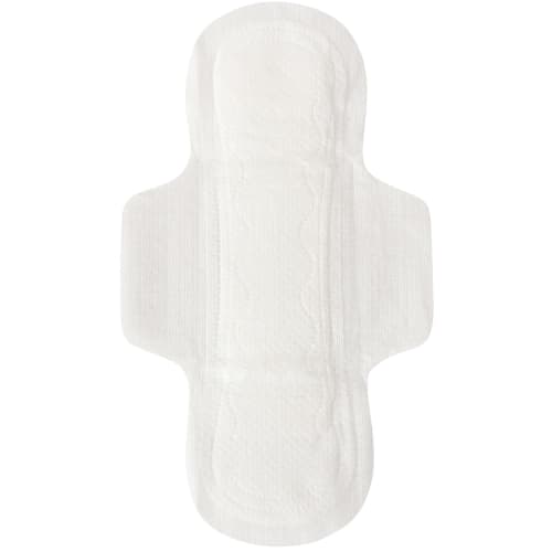 Natracare Ultra Pad Super Sanitary Pads, Organic, for Regular to Heavy Flow, with Wings, 10-Pack, NC3280, Length: 25cm, Width: 7.5cm, Thickness: 0.47c