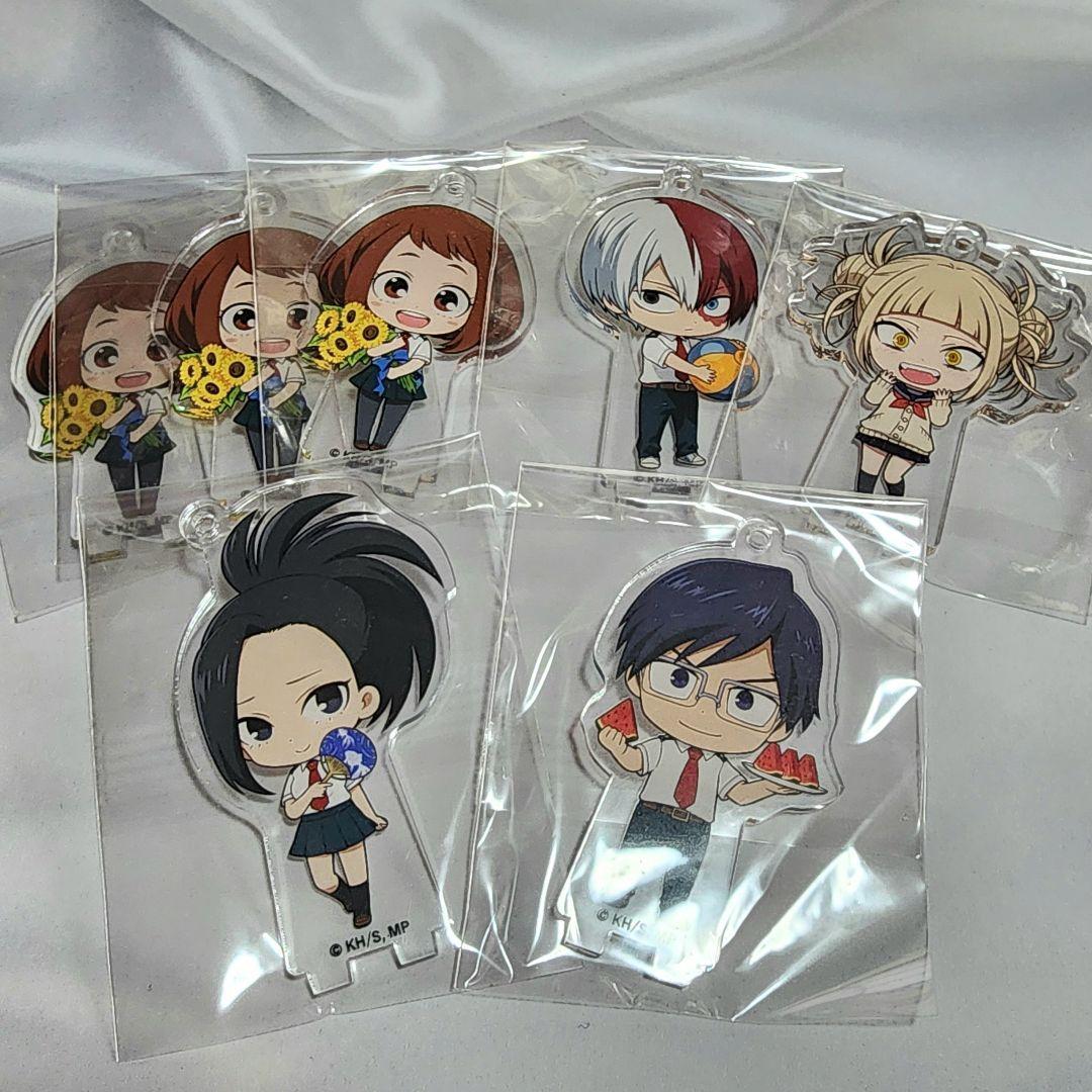 Used My Hero Academia Animate Cafe 2018 Acrylic Stand Set of 5