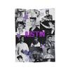 justines bieberes pop singer Blanket Multiple Sizes Cozy and Lightweight  Throw Blankets for Sofa Couch and Bed