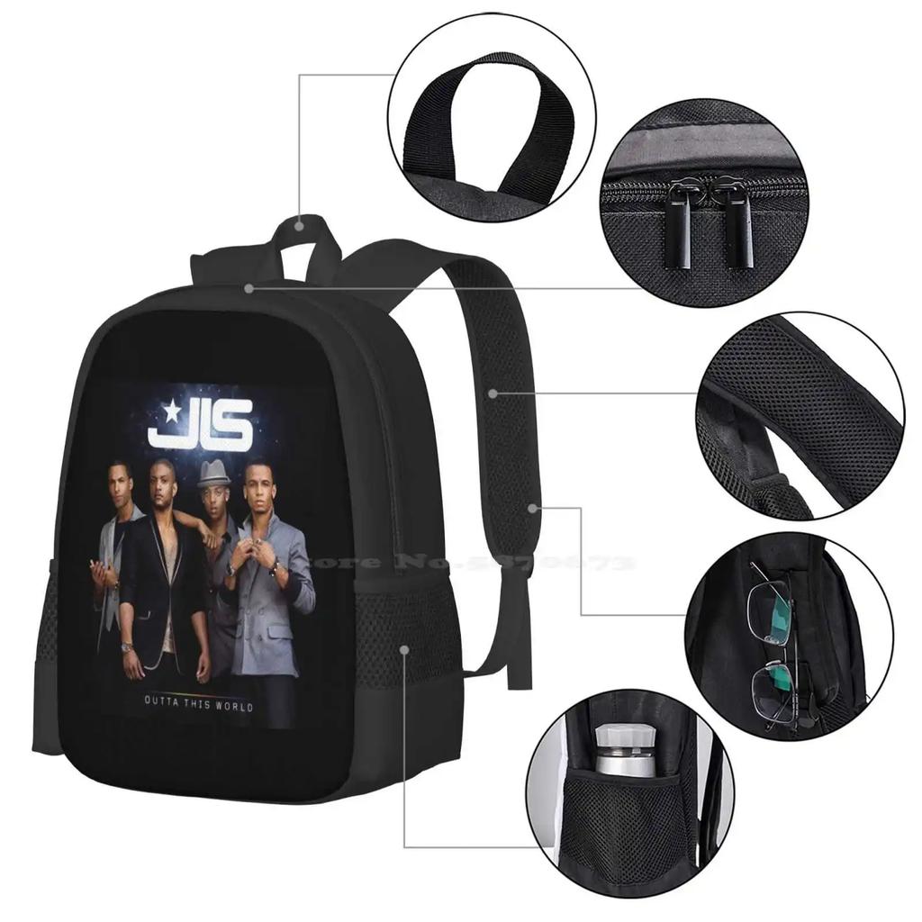 Outta This World Album Hot Sale Schoolbag Backpack Fashion Bags Jls Band 2013 Jls Tour Beat Again Reunion Tour Jls Creations