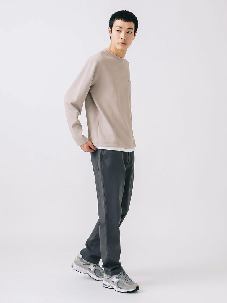 Beams Heart Narrow Pique XL Men's 5-Pocket Jeans, Gray,