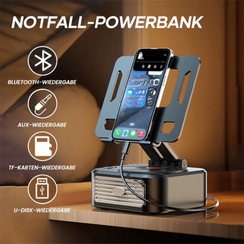 360 Rotation Rotating Tablet Stand Speaker 3 In 1 Tablet Stand  Foldable Learning Stand