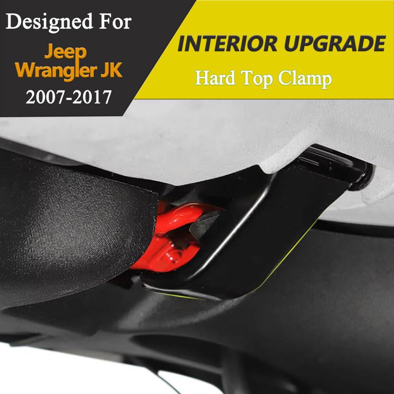 Car Roof Clip Hardtop Clamp for Jeep Wrangler JK 2007 2008-2017 Hard Top Latch Mount Bracket Car Accessories Replacement Parts