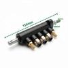 Black Plastic Valve Block Type A