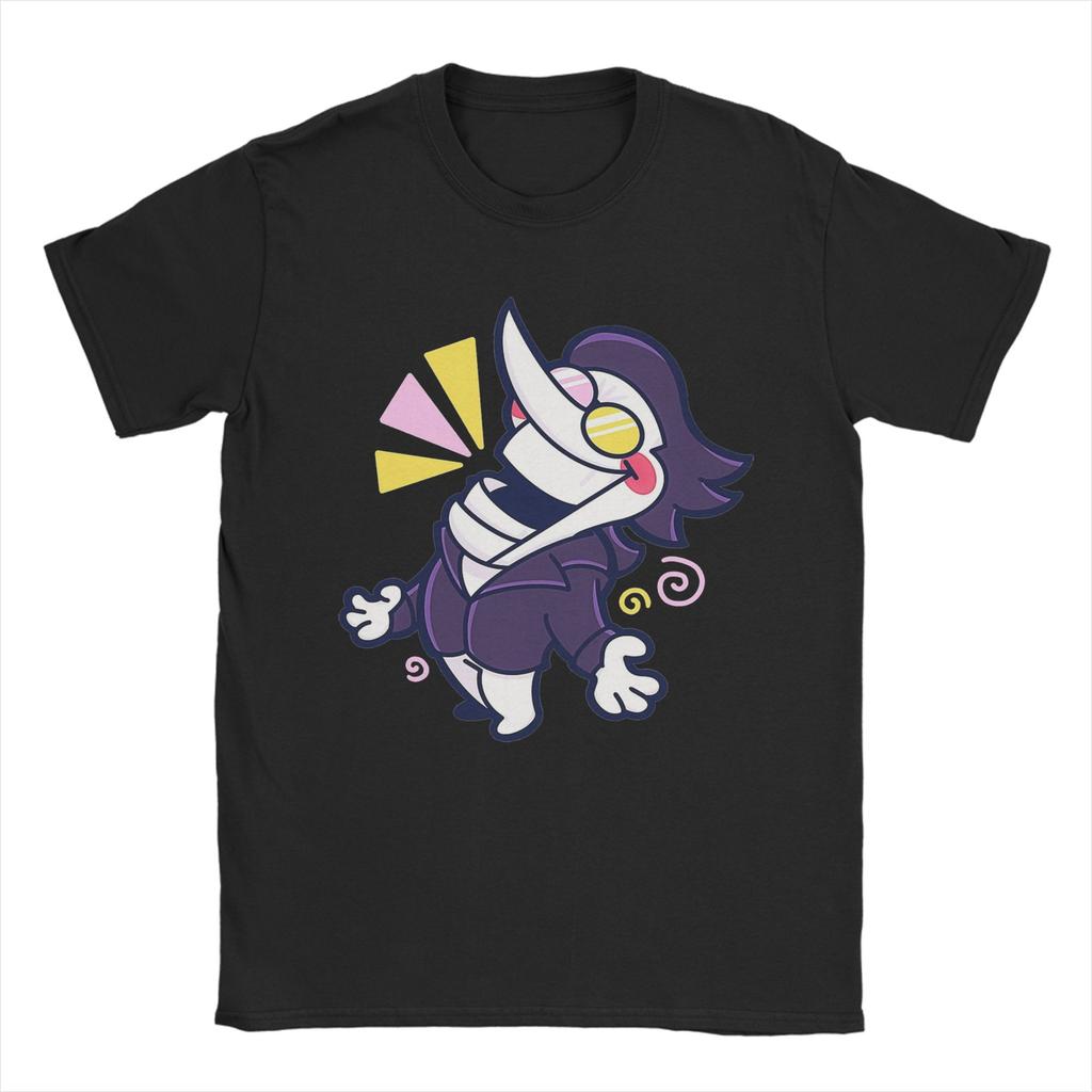 Deltarune Spamton Merch Ralsei Floral TShirt for Unisex Awesome Cotton Tee Shirt Crew Neck Short Sleeve T Shirt 6XL Clothing