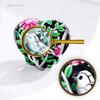 Heart Charms Nightingale Bird Pr 925 Bead S925 Pendant