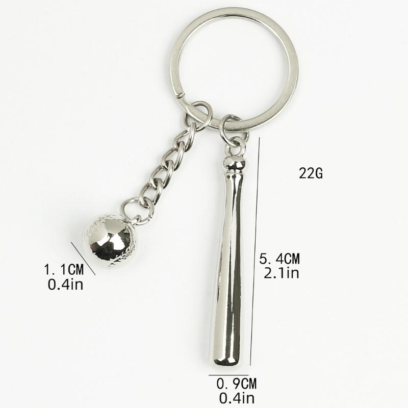Appassionato di Tennis Accessorio Chiave Design Racchetta Metallici Texture in Lega Portachiavi Ciondolo per Fan Sportivi Regalo per Fan Sportivi