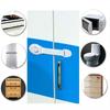 10pcs Child Safety Cabinet Locks - Baby Proof Drawer Plastic Security Protector for Kids, Childproof Home Safety Accessories