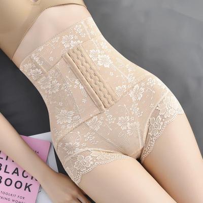 Taillenhohe Bauchweg-Spitzen-Formhose für Damen