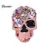 Luxury Rhinestone Car Clip Bling Skull Vent Clips, Diffuser Clip, Shiny Air Freshener Conditioner Decoration, Funny Auto Interior Accessories