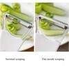 Japanese Vegetable Peeler Multi-Function Kitchen Peeling Tool for Potatoes Apples Ergonomic Fruit Peeler with Blade Guard