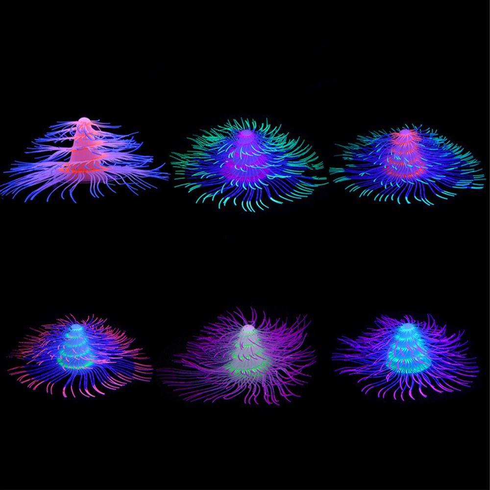 Silicone Simulation Coral Colorful Christmas Tree Coral Craft Aquarium Landscaping  Fish Play