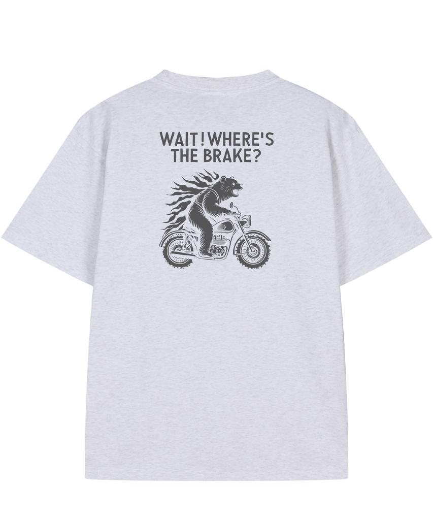 DRIFTOUT No Brake Bear Short Sleeve T-Shirt (3 Colors)