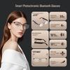 AI Translation Smart Bluetooth Glasses - GS06 Metal Frame with Magnetic Charging, Photochromic Lenses & Stereo Sound