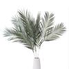 Dypsis Artificial Lutescens Palm Leaf Soft Rubber Leaves With Durable Material