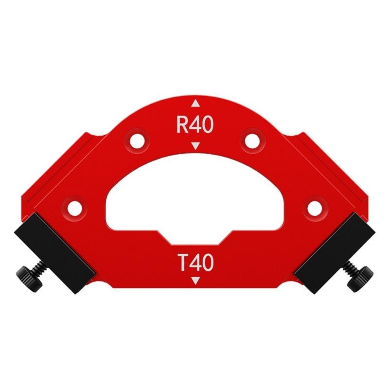 Woodworking Round Corner Radius Templates Router Table Corner Radius Jigs Wood Board Arcs Cutting Auxiliaries Tool